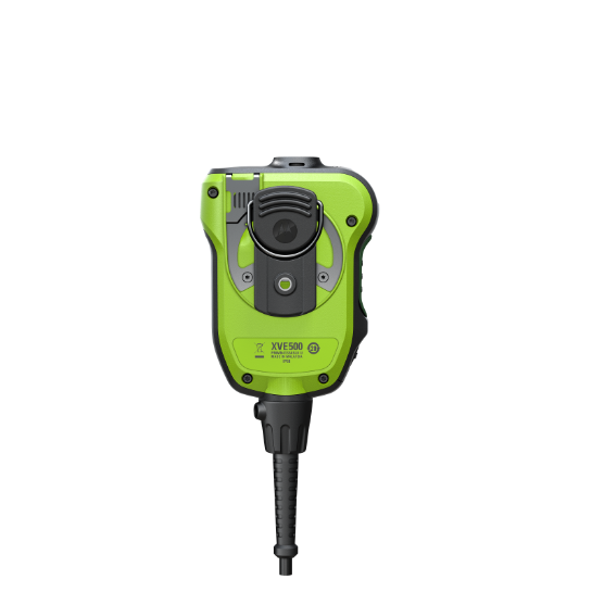 PMMN4172A PMMN4172 - Motorola XVE500m Div 1 Remote Speaker Microphone, High Impact Green Without Knob, Ul, GCAI Mini