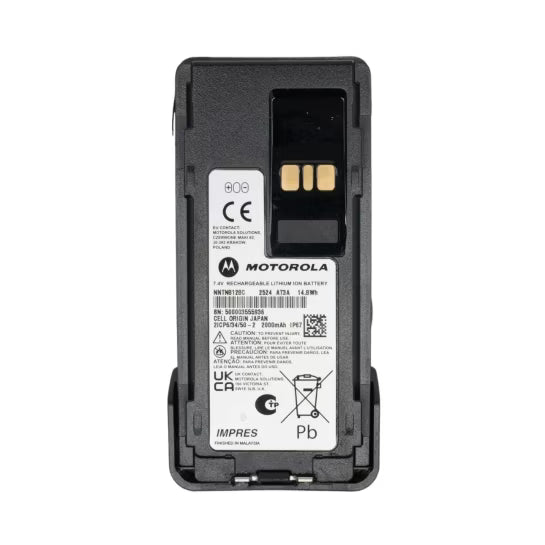 NNTN8128C NNTN8128 - Motorola IMPRES LiIon Battery 2000mah IP67