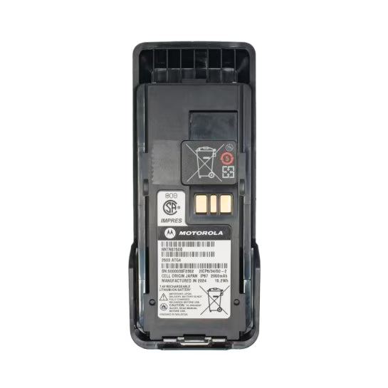 NNTN8750B NNTN8750 - Motorola IMPRES 2050 mAh Li-Ion Battery Pack, CSA, IP67