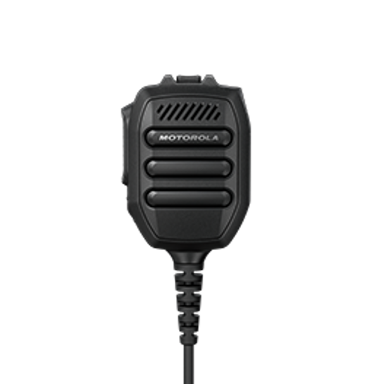 PMMN4177A PMMN4177 - Motorola RM780 IMPRES™ Windporting Remote Speaker Microphone, Large, GCAI mini connector