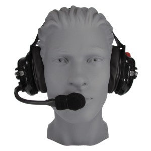 HD4000-CFF Behind the Head Carbon Fiber, Boom Flex, Scanner Port and TA5 Connector