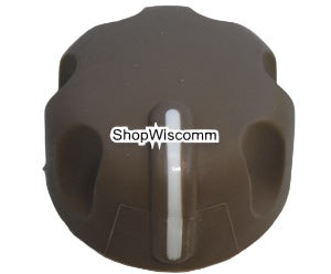 3675581B02 - Motorola Knob, Volume, SRX2200, Brown