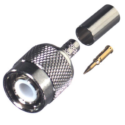 RFT-1202 - RF Industries TNC Male Crimp Connector for RG58