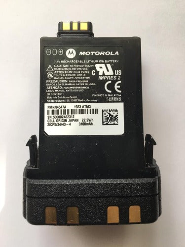 PMNN4547A PMNN4547 - Motorola BATT IMPRES 2 LIION TIA4950 R IP68 3100T