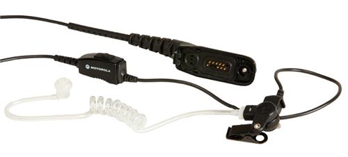 NNTN8459A NNTN8459 - Motorola 1 WIRE SURVEILLANCE KIT WITH TRANSLUCENT TUBE, BLACK