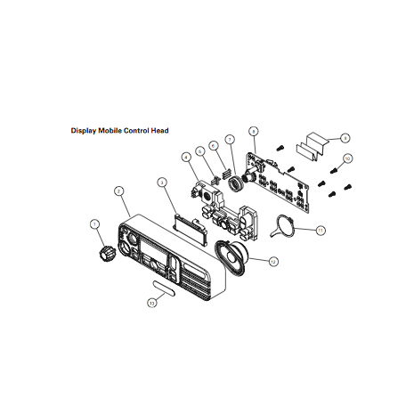 3616060H01 - MotoTRBO Mobile XPR4000 Series Volume Knob Assembly