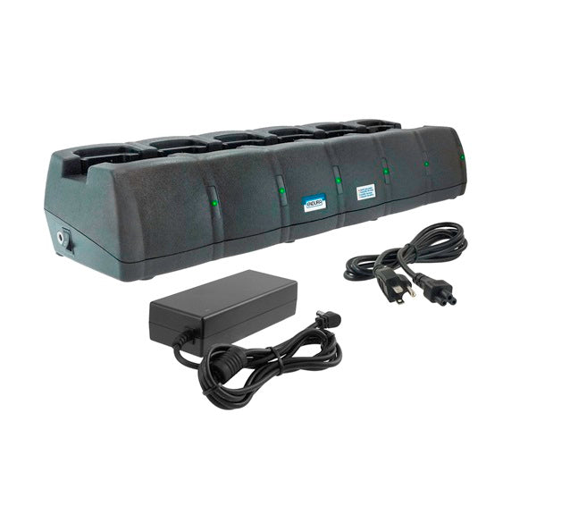 EC6M-MT18 - ENDURA 6-Unit Charger for Motorola CP100d CP185