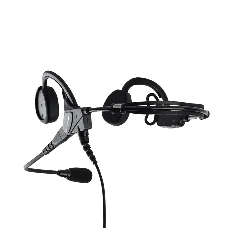PMLN5011A PMLN5011 - Motorola Temple Transducer (2 Prong) with Boom Microphone