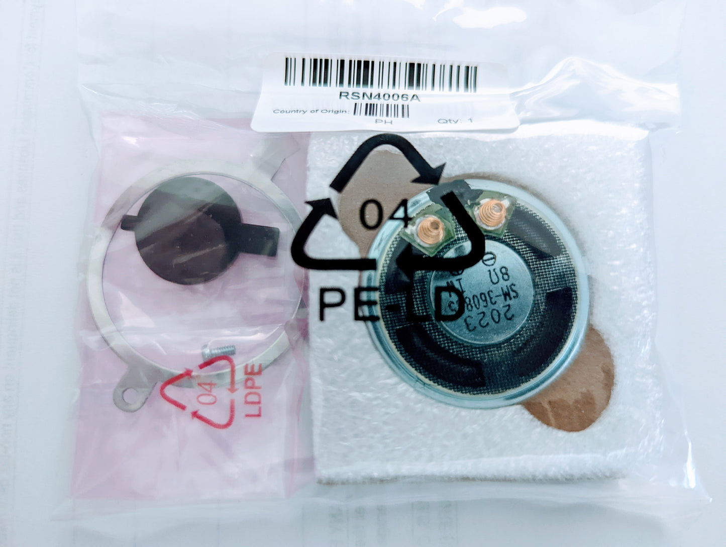 RSN4006A RSN4006 - Motorola MINITOR VI Repair Kit, Speaker