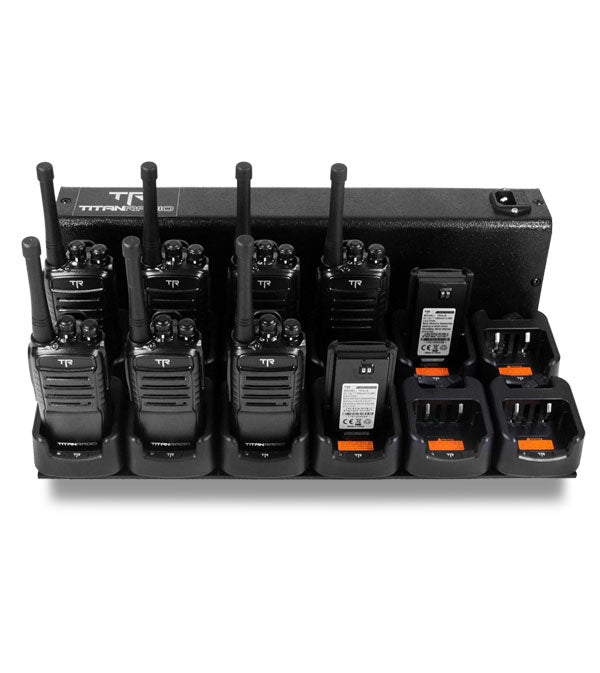 TR4X12MUC Titan Radios 12 Unit Bank Charger for Titan TR4X Radios