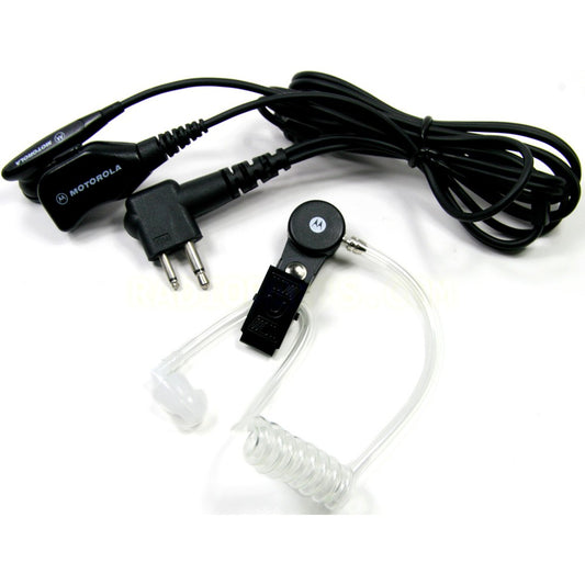 PMLN4606A PMLN4606 - Motorola 2-Wire Surveillance kit with Clear Acoustic Tube - 2-pin