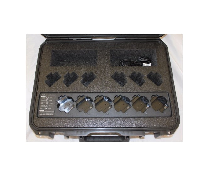 Travel Case with Multi-Unit Charger, Vertex Standard EVX-S24