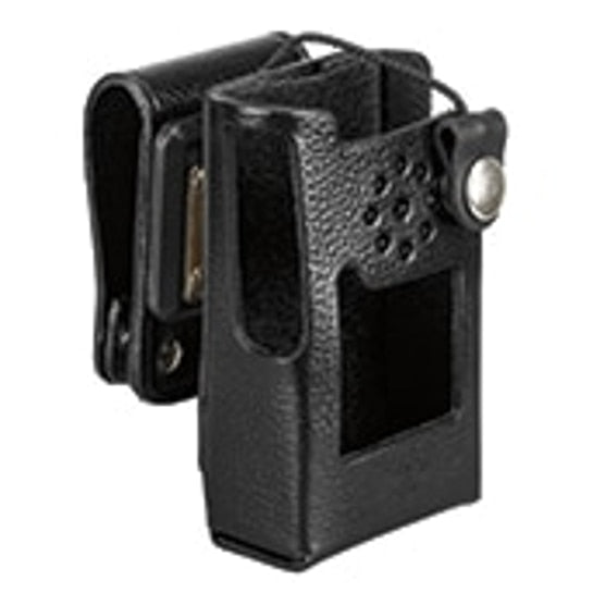 LCC-264S - Motorola Vertex Standard Leather Case with swivel belt loop, Standard Battery AAM04X503