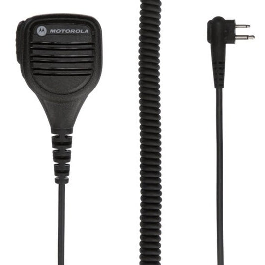 PMMN4029A PMMN4029 - Motorola Remote Speaker Microphone with IP57 Rating, Coiled Cord No Earplug