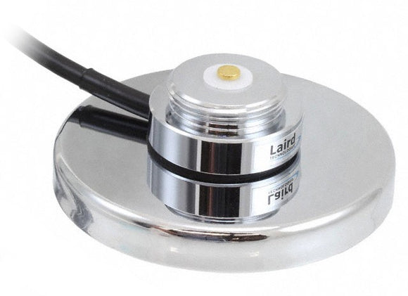 G8MI - Laird NMO Magnet Mount 12ft Cable with Mini-UHF - CHROME