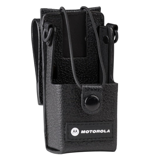RLN5384B RLN5384 - Motorola Hard Leather Case with High Activity 2-1/2 inch Swivel Belt Loop CP200