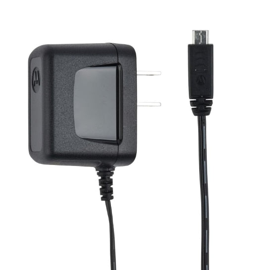 PS000227A11 25009298001 - Motorola 5 W Power Supply, Micro-USB