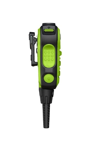 PMMN4138A PMMN4138 - Motorola XVN500 Remote Speaker Microphone, High Impact Green, No Knob