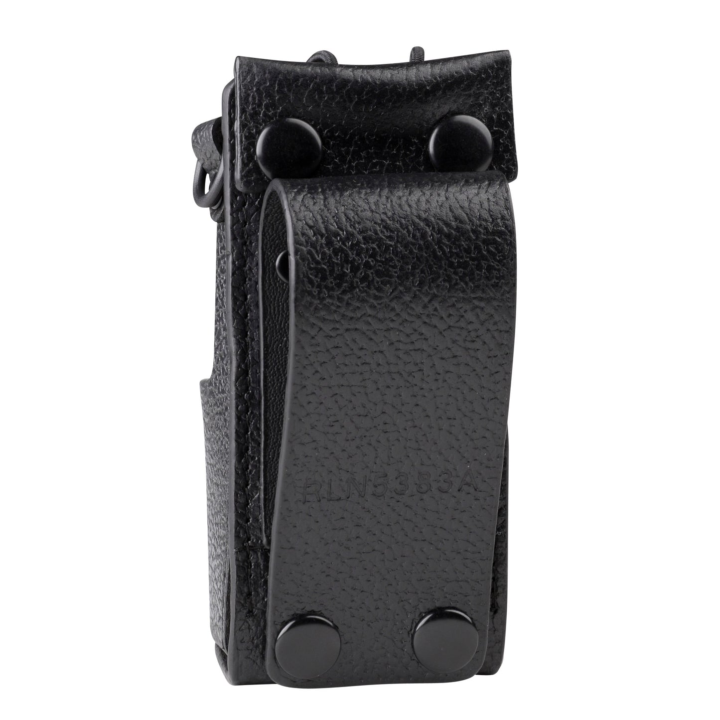 RLN5383A RLN5383 - Motorola Hard Leather Case with Belt Loop and D-Shaped Rings CP200