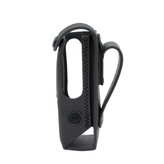 PMLN8301A PMLN8301 - Motorola Hard Leather Carry Case, 3" Fixed Belt Loop, Display