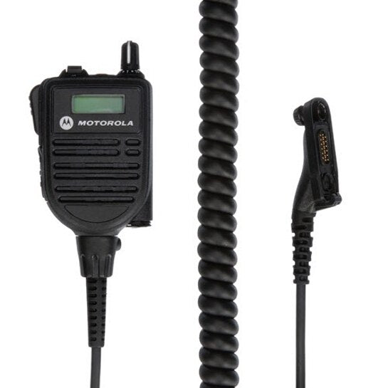 HMN4104B HMN4104 - Motorola APX IMPRES Remote Speaker Mic with Display and Earpiece