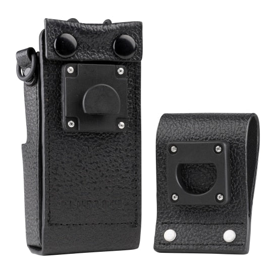 RLN5384B RLN5384 - Motorola Hard Leather Case with High Activity 2-1/2 inch Swivel Belt Loop CP200