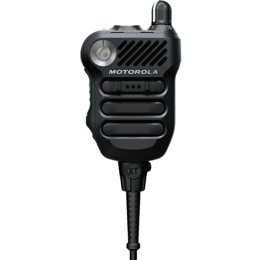 PMMN4154ABLK - Motorola XVE500 DIV 1 Remote Speaker Mic BLACK with Knob