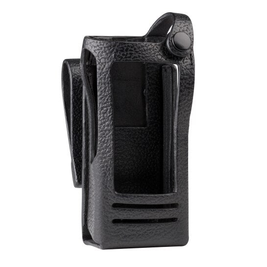 PMLN5019C PMLN5019 - MotoTRBO Hard Leather Carry Case with 2.5in Swivel Belt Loop for Display Radio