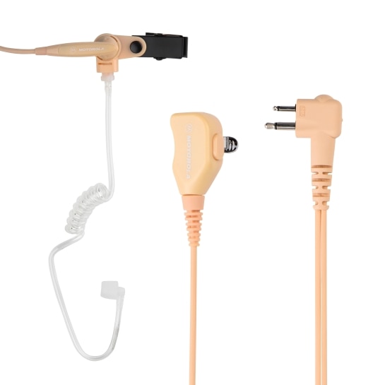 PMLN6445A PMLN6445 - Motorola 2-Wire Surveillance Kit with translucent tube, beige