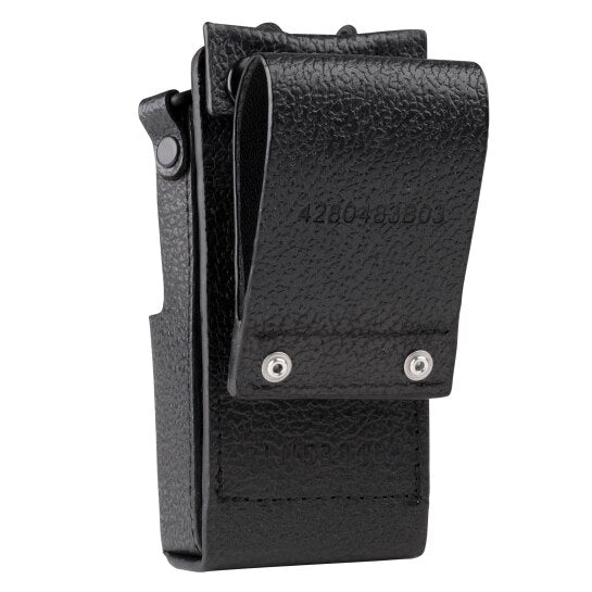 RLN5384B RLN5384 - Motorola Hard Leather Case with High Activity 2-1/2 inch Swivel Belt Loop CP200