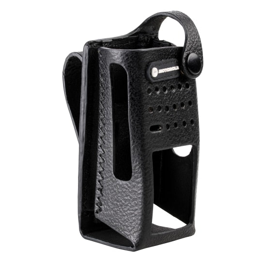 PMLN5863A PMLN5863 - Motorola Hard Leather Case w 3" Fix Loop, Ltd Keypad