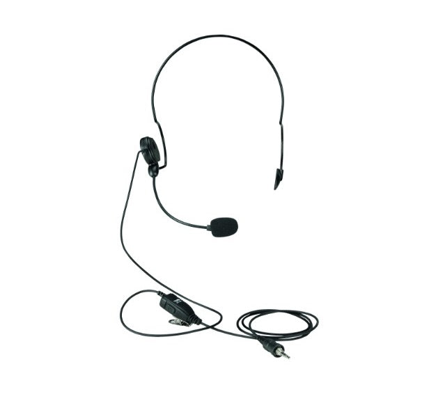 VH-190 - Motorola Vertex Standard Behind the Head VOX Lightweight Headset with Compatible Microphone
