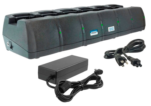 EC6MV3-MT16T - ENDURA SIX-UNIT SMART CHARGER FOR MOTOROLA R7, XPR7000