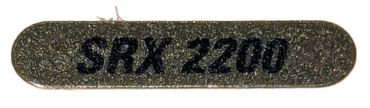 LB000623A06 - Motorola Label, Grille, SRX 2200