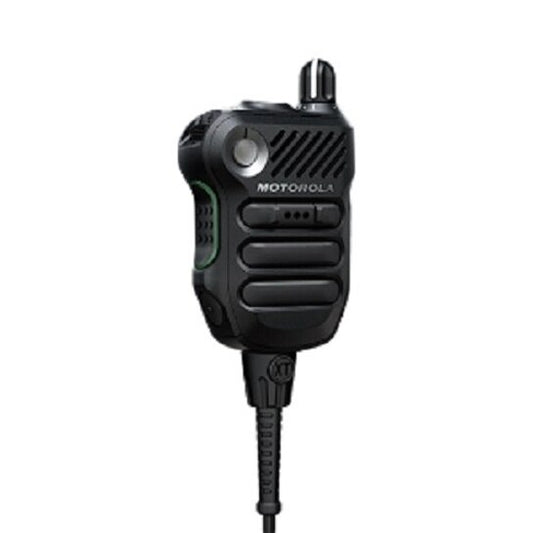 PMMN4173ABLK - Motorola XVE500m Div 1 Remote Speaker Microphone, Black With Knob, Ul, GCAI Mini