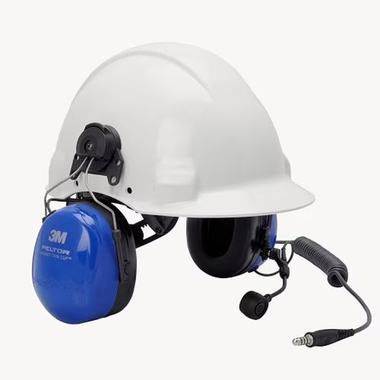 PMLN6333A PMLN6333 - Motorola Twin Cup Hardhat Mount Headset ATEX