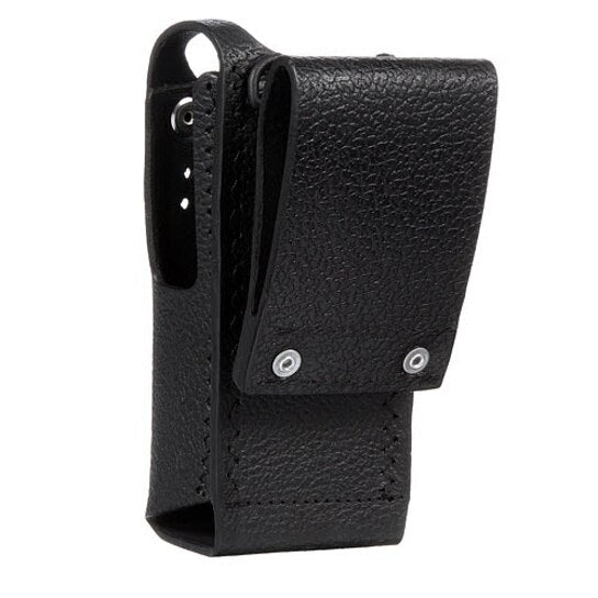 PMLN5843A PMLN5843 - Motorola Hard Leather Carry Case 2.5in Swivel PLAIN