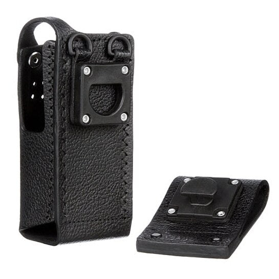 PMLN5843A PMLN5843 - Motorola Hard Leather Carry Case 2.5in Swivel PLAIN