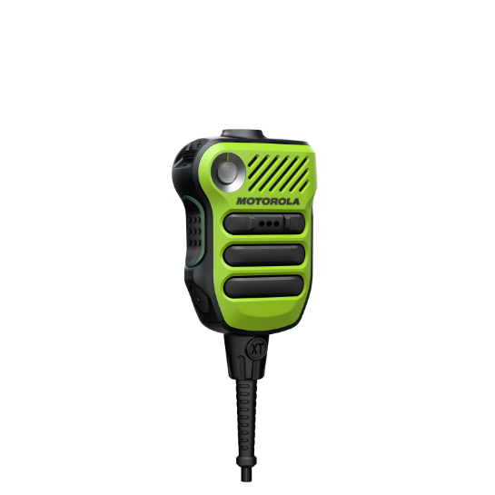 PMMN4172A PMMN4172 - Motorola XVE500m Div 1 Remote Speaker Microphone, High Impact Green Without Knob, Ul, GCAI Mini