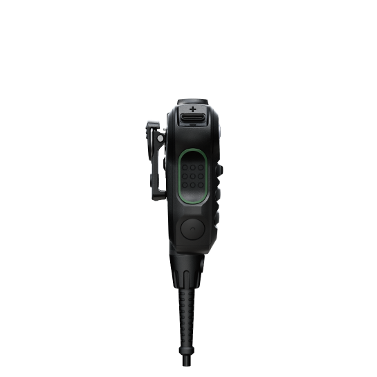 PMMN4172ABLK - Motorola XVE500m Div 1 Remote Speaker Microphone, Black Without Knob, Ul, GCAI Mini