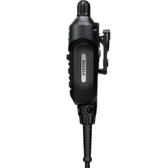 PMMN4173ABLK - Motorola XVE500m Div 1 Remote Speaker Microphone, Black With Knob, Ul, GCAI Mini