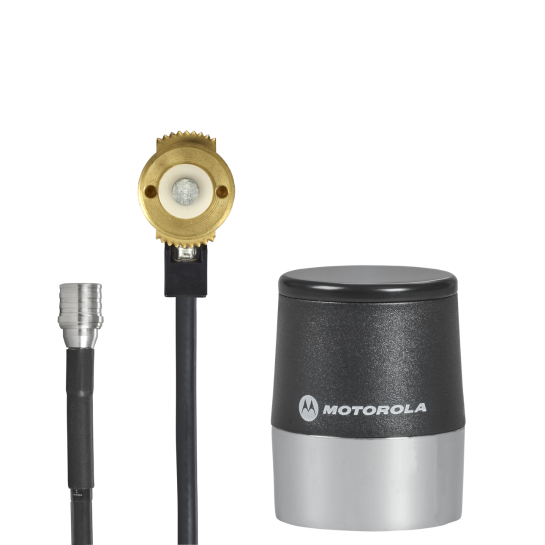 AN000197A11 - Motorola Motorcycle mount, low profile antenna with QMA connector, 3dB gain, 762-870 MHz