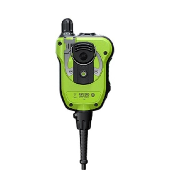 PMMN4173A PMMN4173 - Motorola XVE500m Div 1 Remote Speaker Microphone, High Impact Green with Knob, Ul, GCAI Mini