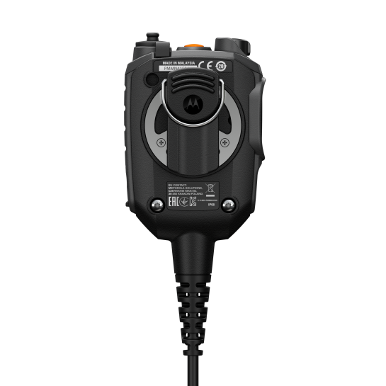 PMMN4150ABLK - Motorola NS750 IMPRES™ Remote Speaker Microphone, Long Cable (Black)