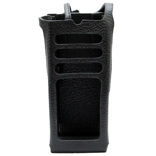 PMLN8663A PMLN8663 - Motorola Hard leather carry case with 3" with fixed belt loop for the limited keypad model