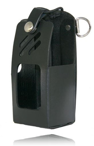 5609RC-1 - Boston Leather Radio Holder For HARRIS XG-25 XG-75