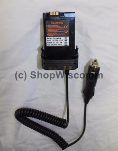 Battery Eliminator for Motorola APX Series - APX7K-BE