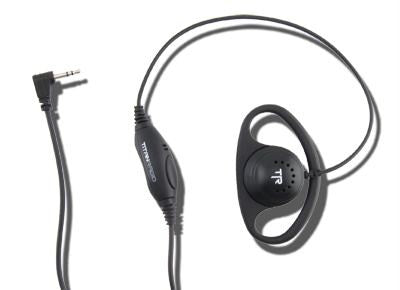 TRDS - TITAN D-Shell Earpiece with Inline PTT for TR200