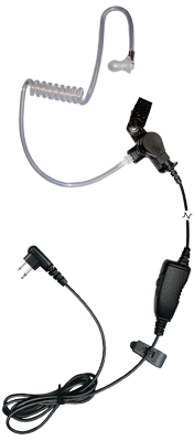 STAR - Single Wire Surveillance Earpiece with inline PTT