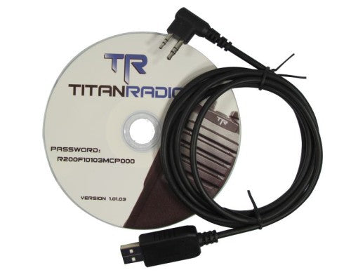 TITAN TR-400 - Programming Software and Cable Package